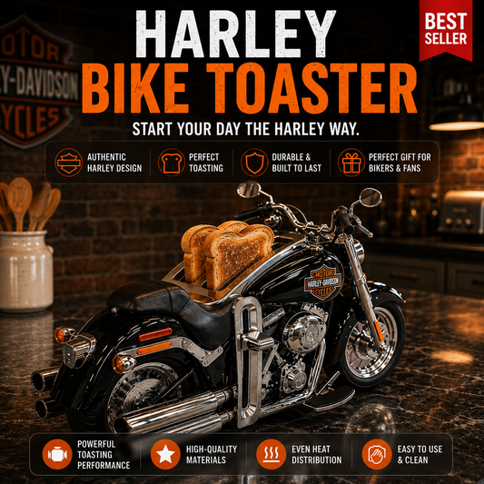 Harley bike toaster