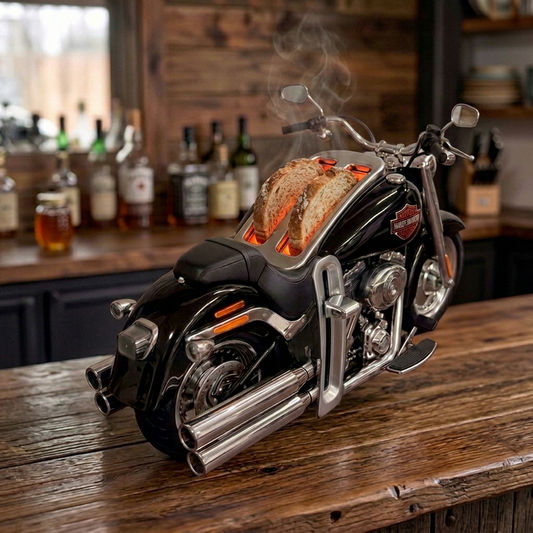 Harley bike toaster